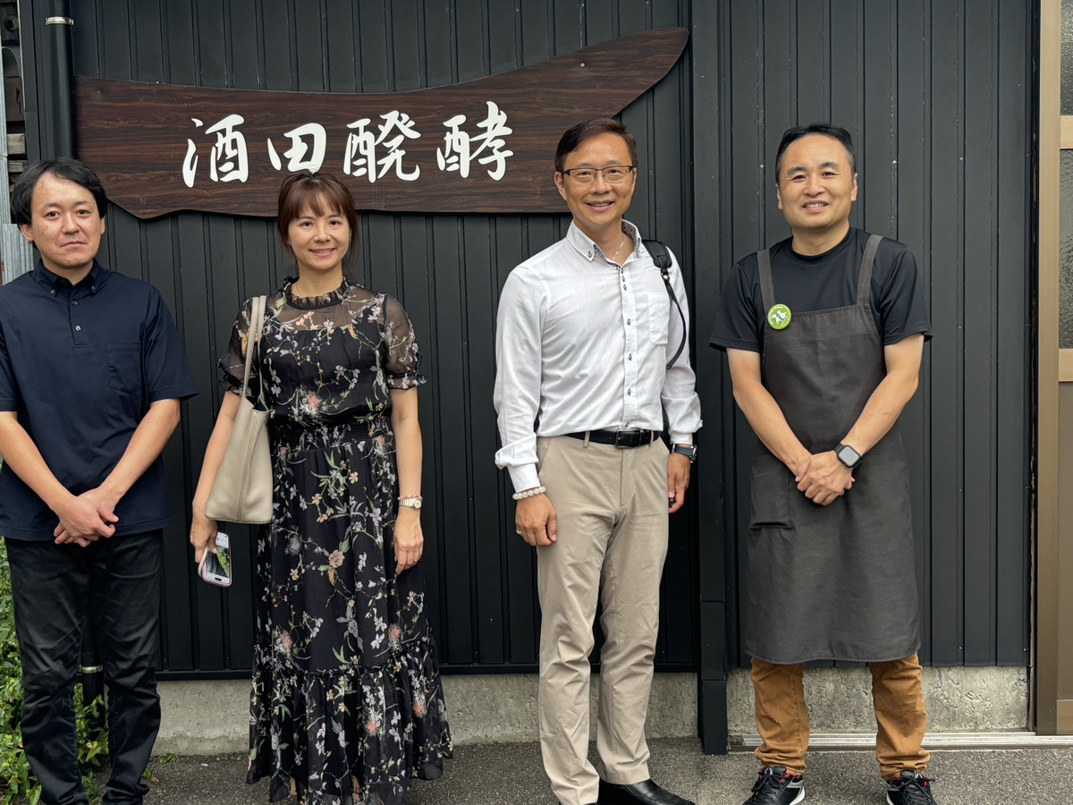 台湾Bright Livingのジェニー社長とルイスさんがいらっしゃいました